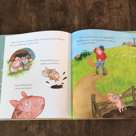Two hardcover children’s picture books about pigs - Picture 7 of 7
